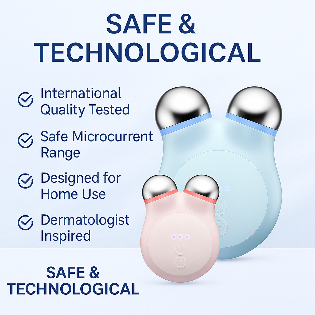 Microcurrent Facial Toning Device - Face Lifting Tool at Home MINI Pro
