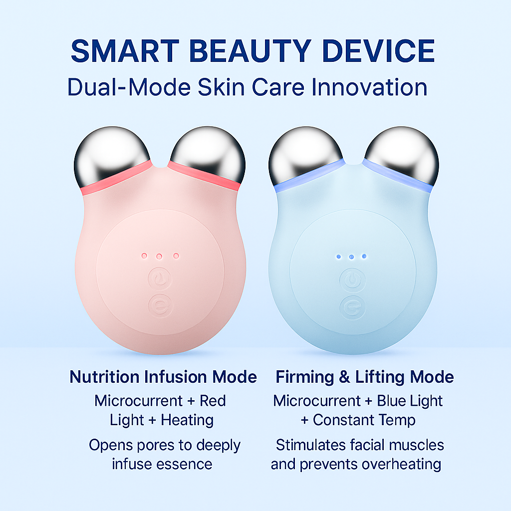 Microcurrent Facial Toning Device - Face Lifting Tool at Home MINI Pro